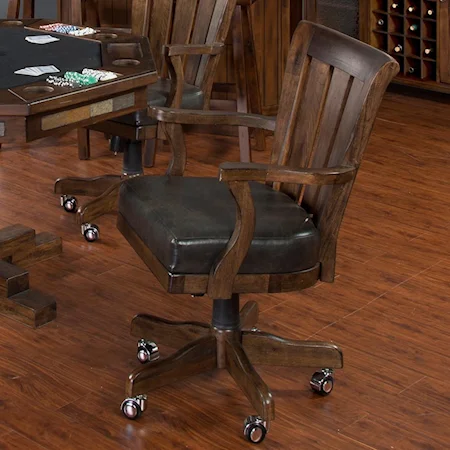 Game Chair with Casters